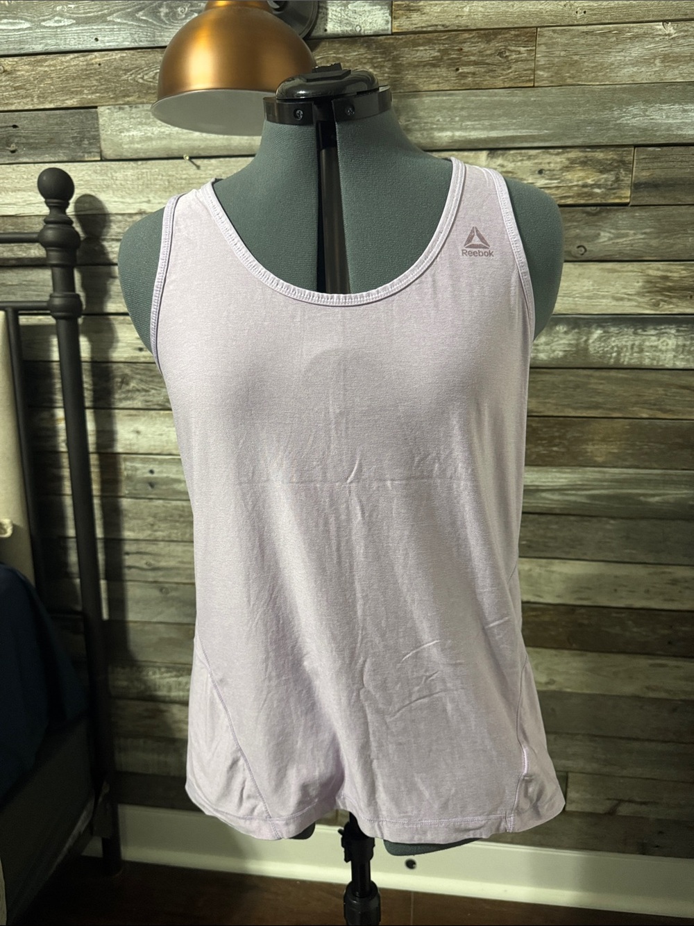 🎉 3 for $10 🎉  

Reebok Light Lavender Racerback-Style Tank Top